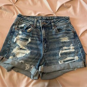 American eagle denim shorts